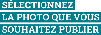 1. Sélectionnez la photo que vous souhaitez publier.